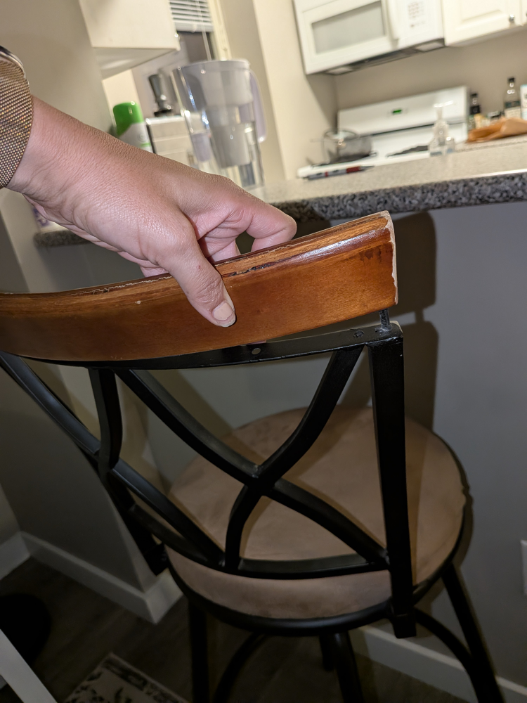 Set of Two Bar Stools - photo 3