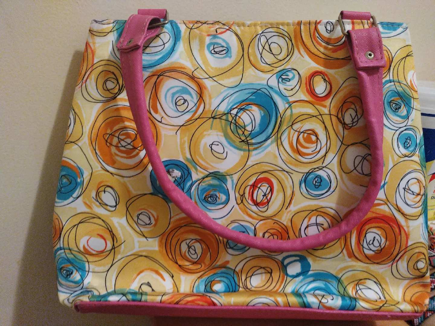 Frida Kahlo Colorful Tote Bag image indicator(3)