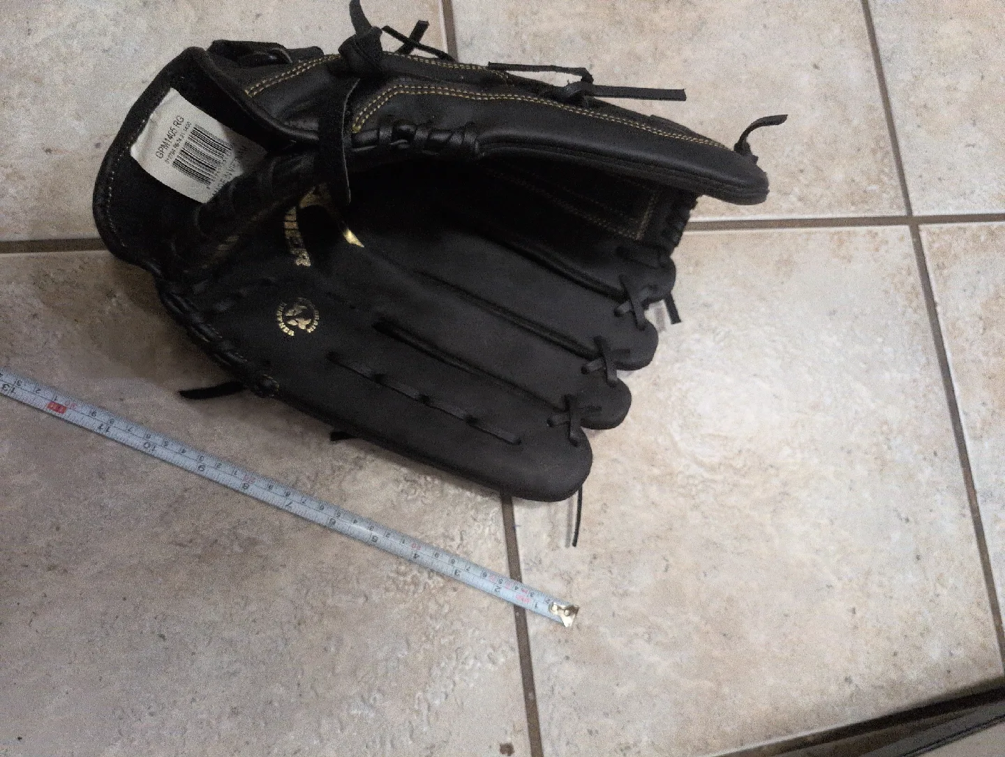 Mizuno Black Baseball Glove GGM 1405 thumbnail