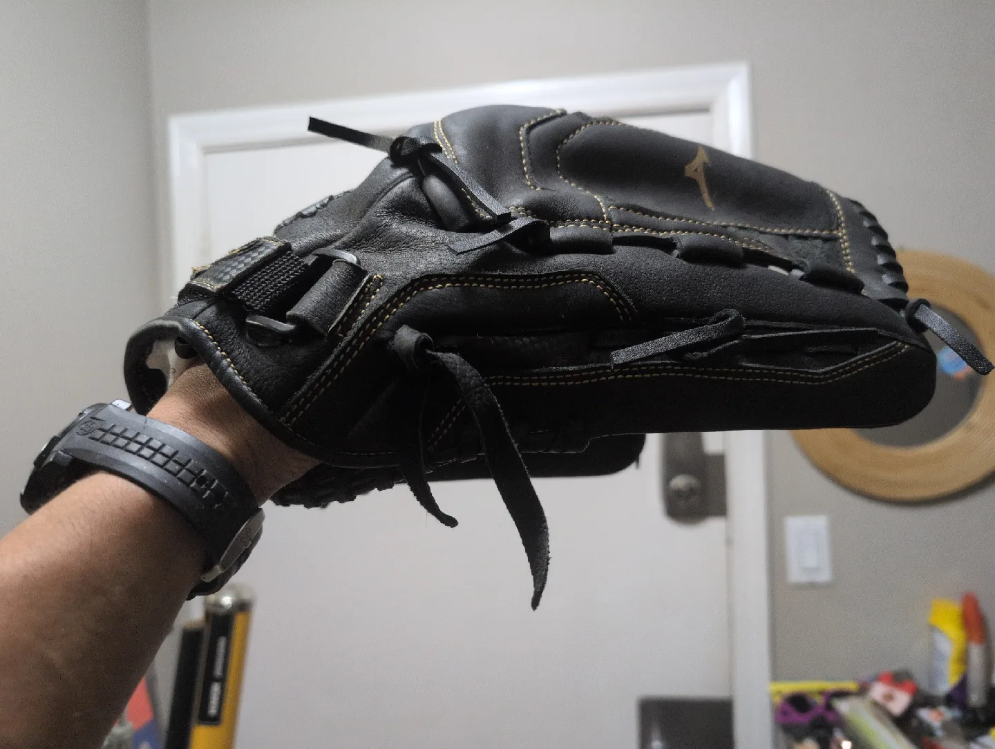 Mizuno Black Baseball Glove GGM 1405 image indicator(4)