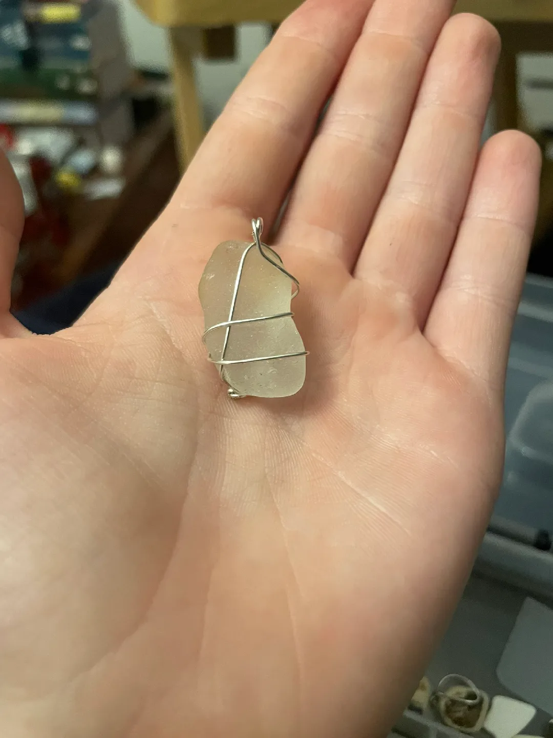 Handmade Sea Glass Pendant thumbnail