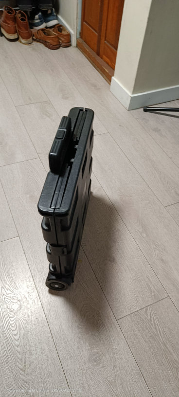 Collapsible Rolling Utility Cart - Black - photo 3