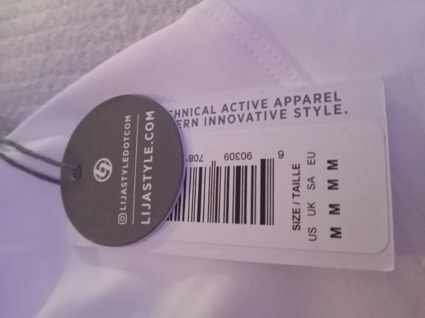 Lija Style White Tennis Skirt - Size M image indicator(3)