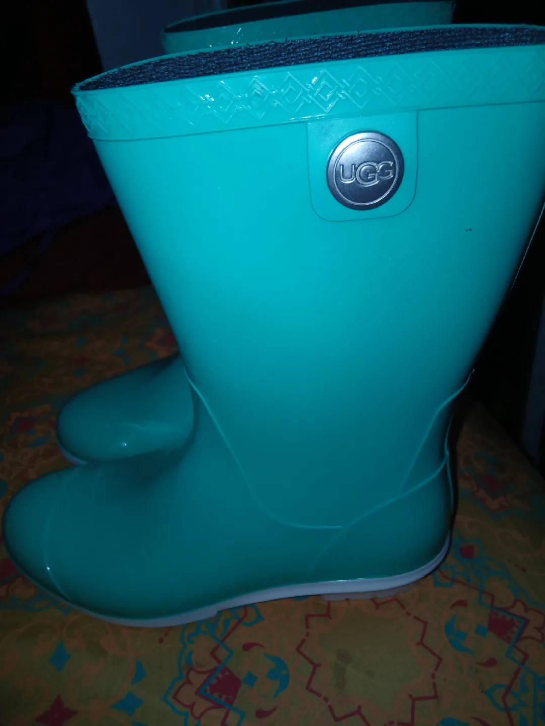 UGG Rain Boots - Green thumbnail