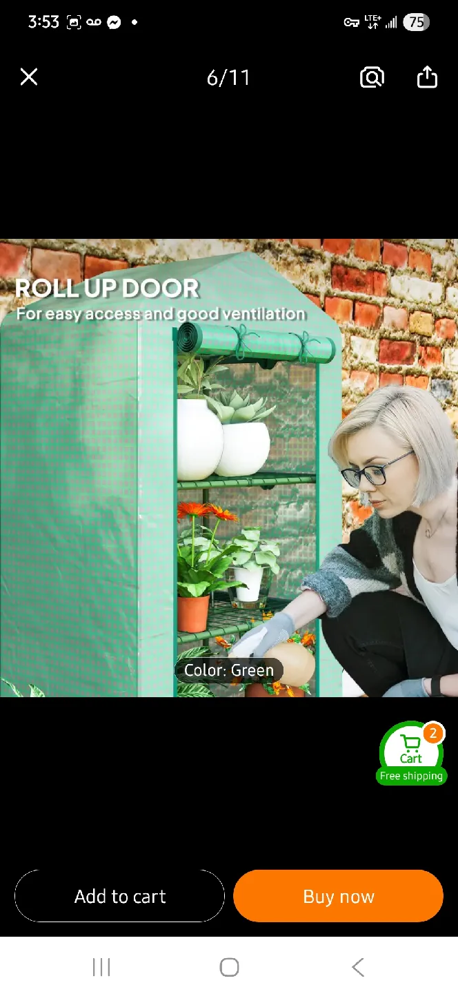 NEW Mini 3-Tier Greenhouse 🪴 🌱 🌿 image indicator(4)