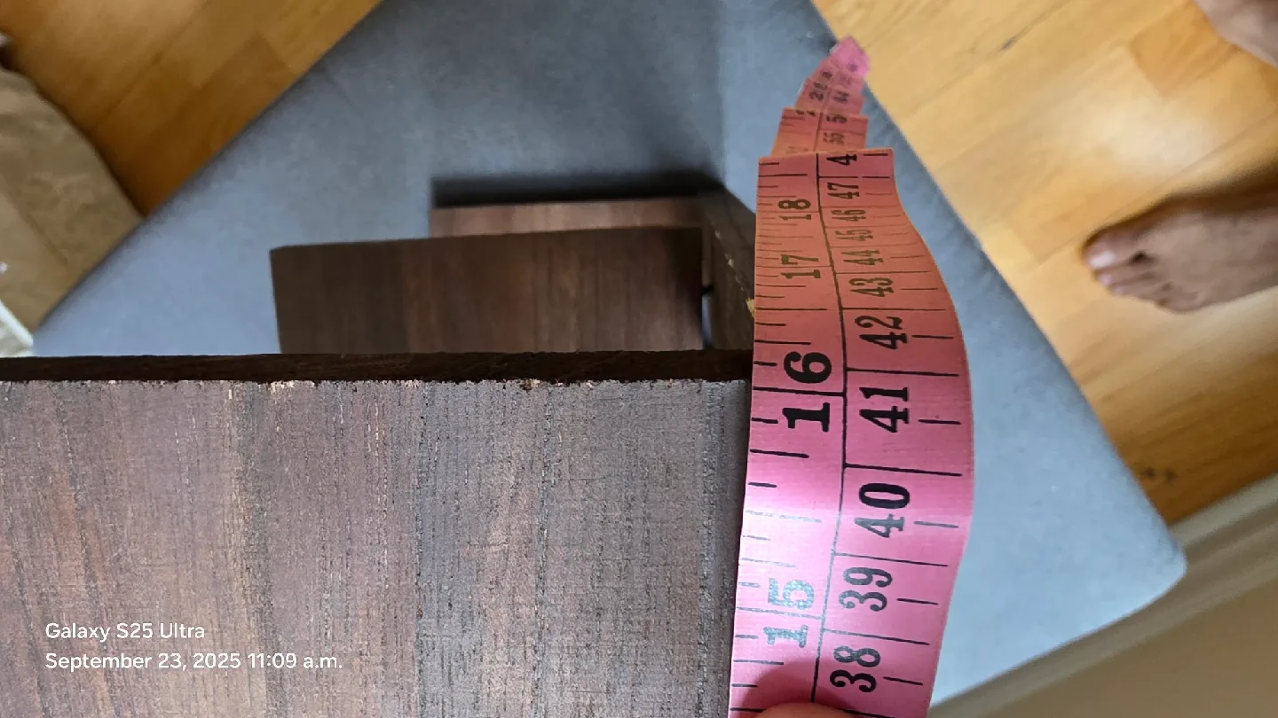 Dark Wood wall/ corner storage rack image indicator(6)