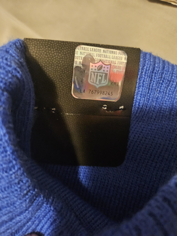 LA Rams winter knitted hat NFL football - photo 3