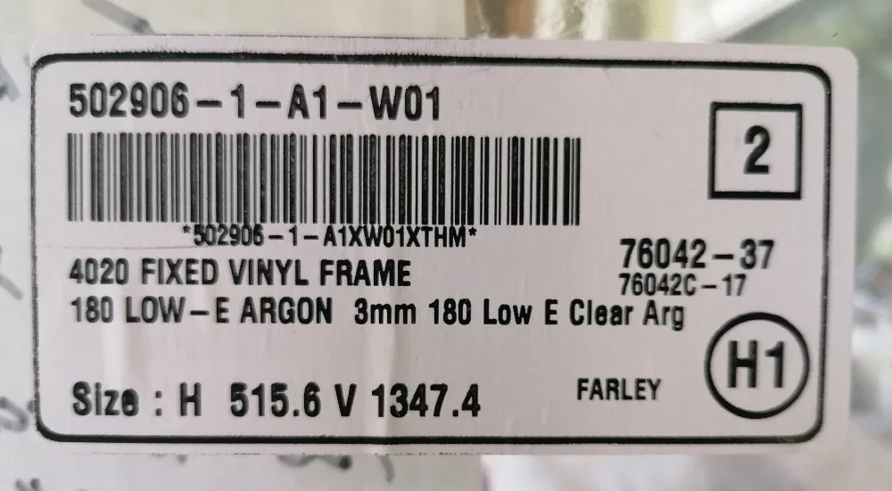 Farley Fixed Vinyl Window Frame image indicator(5)