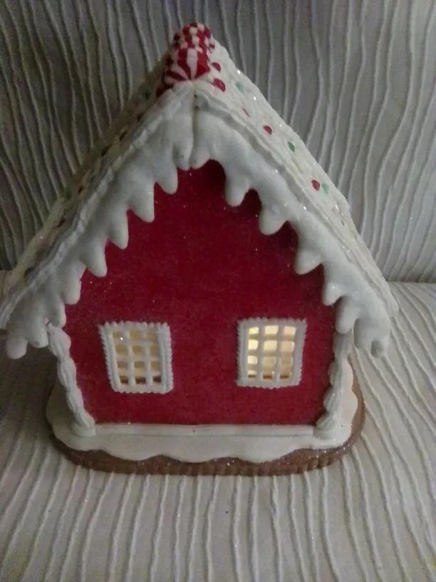 Gingerbread House Light Up Decoration image indicator(3)