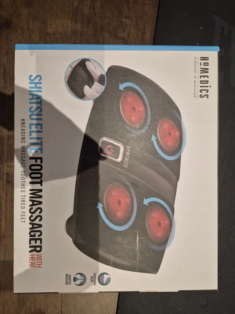HoMedics Shiatsu Elite Foot Massager with Heat thumbnail