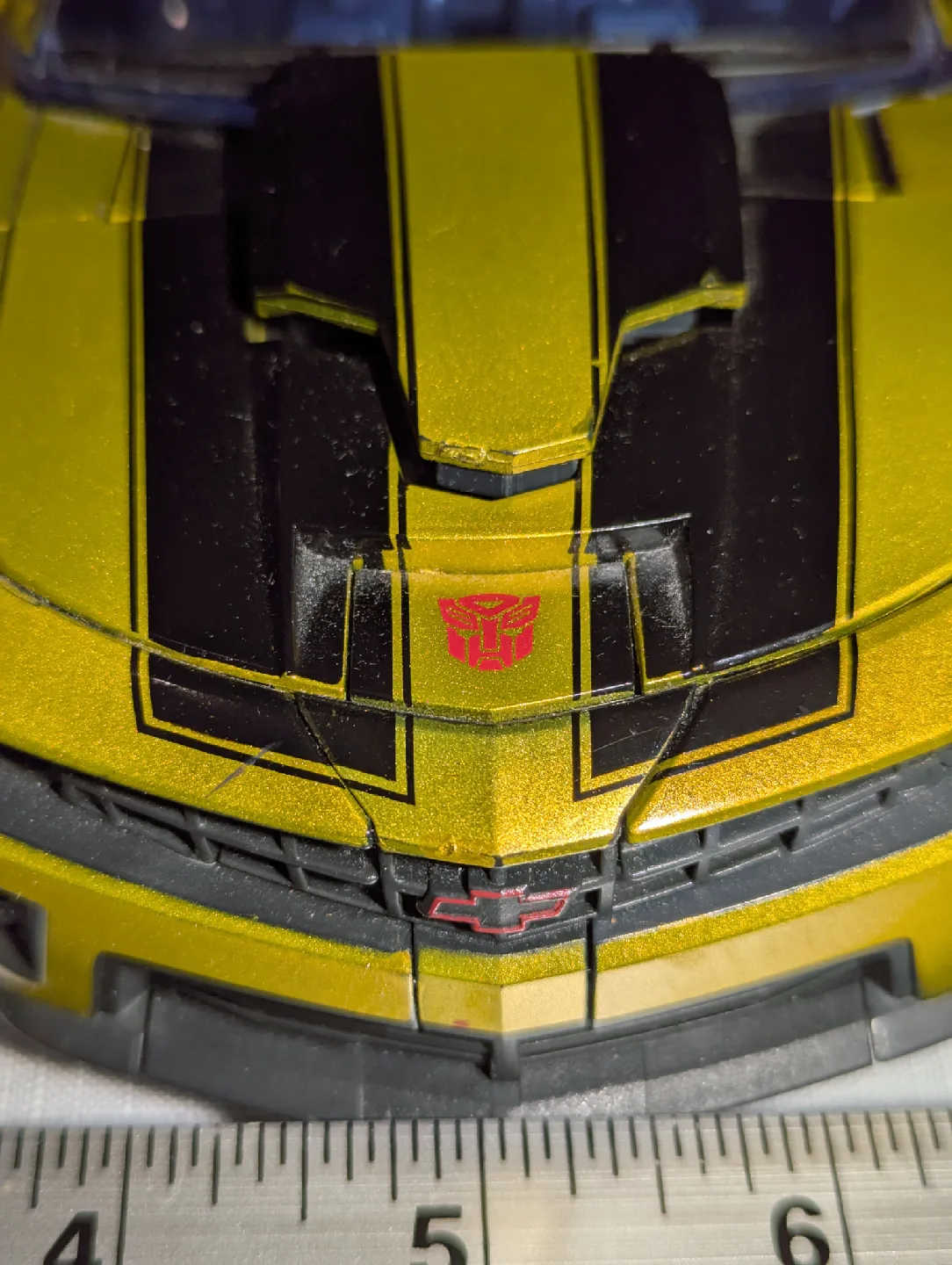 Transformers Bumblebee Camaro Car 10 inches long image indicator(3)