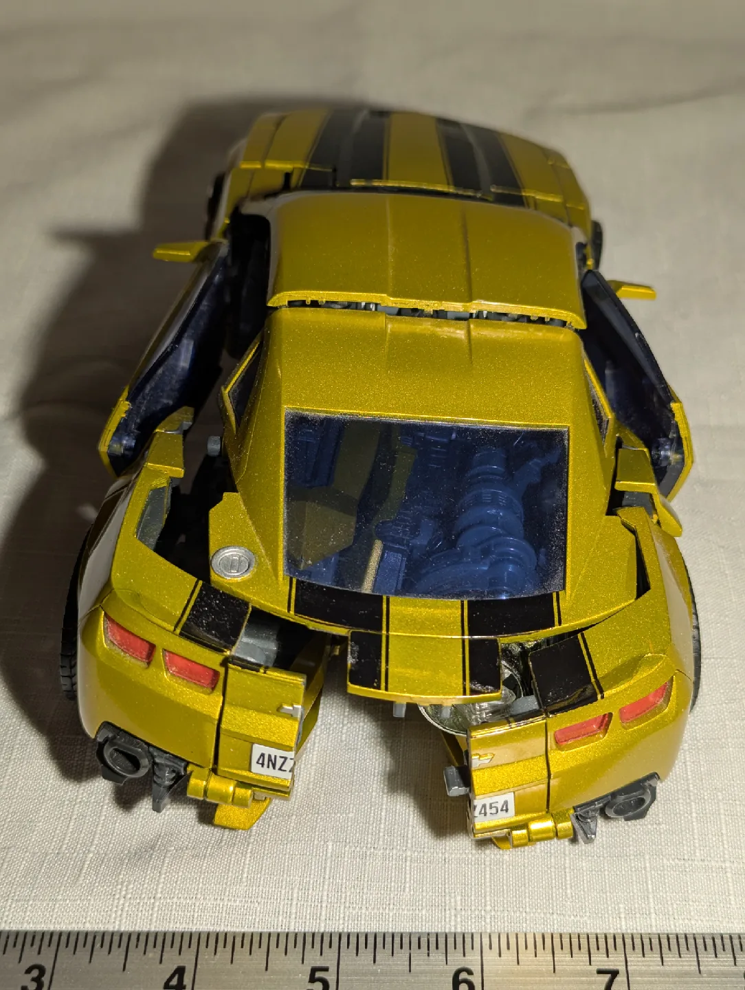 Transformers Bumblebee Camaro Car 10 inches long image indicator(5)