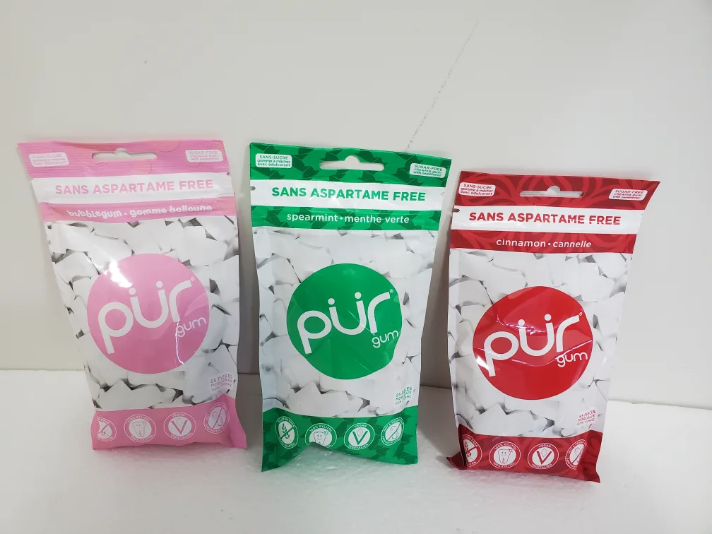 Pür Gum Variety Pack - Gluten Free Vegan (3 for $6!) thumbnail