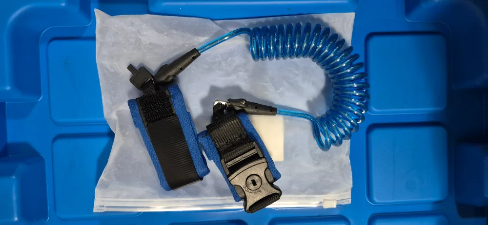 Child Anti Lost Wrist Link Leash - Blue