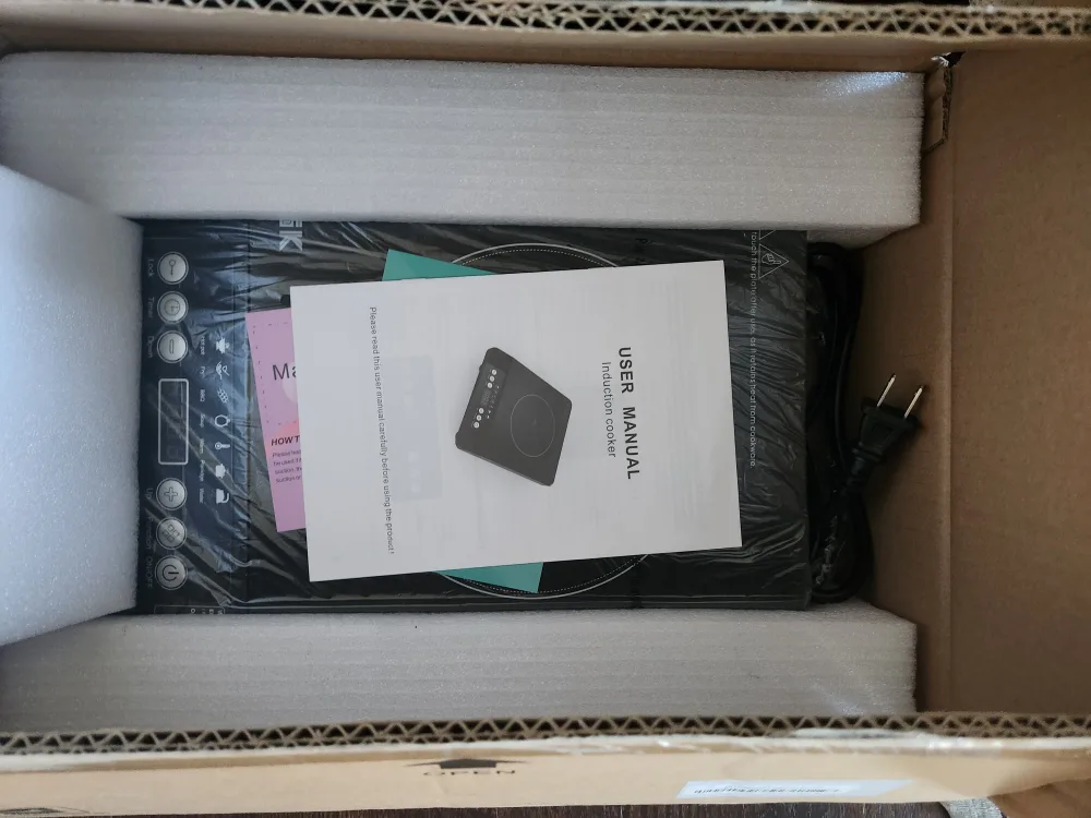 VBGK Portable induction Cooktop,110V Single Burner(NEW) image indicator(2)