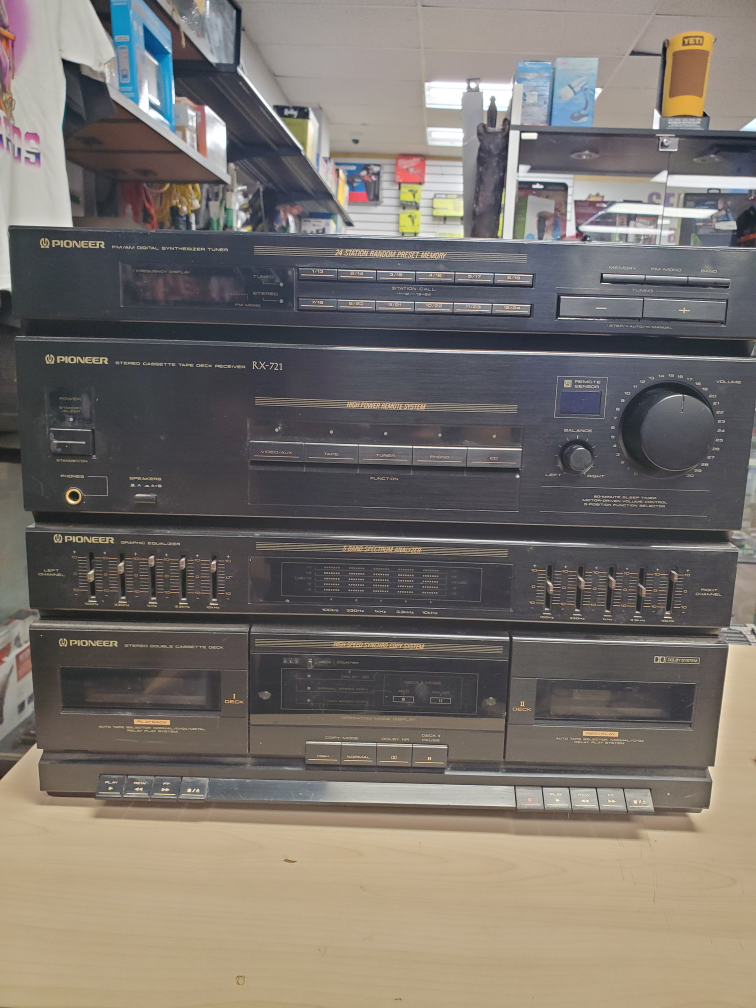 Pioneer Stereo System Components