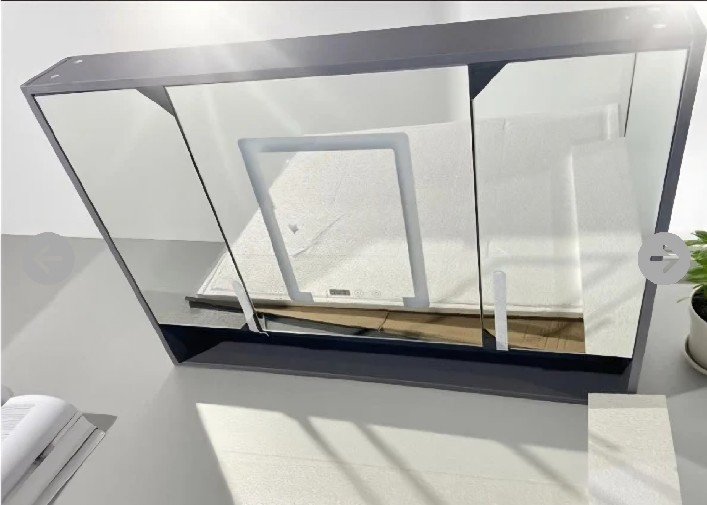 Wall Mounted Bathroom Cabinet with Mirror Door