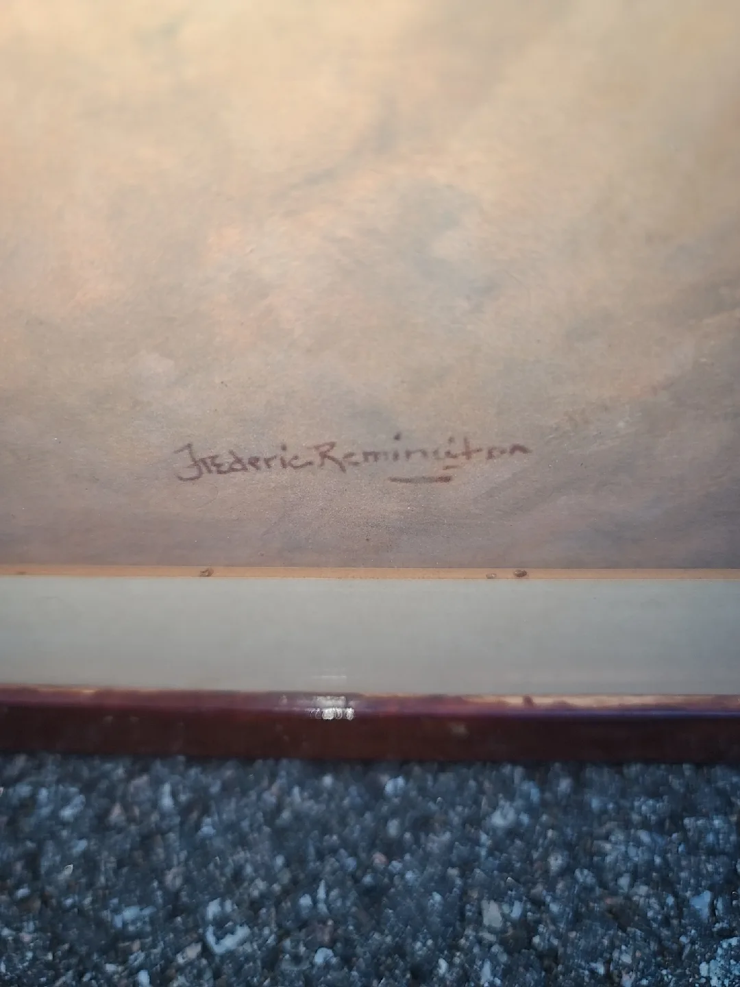 Frederic Remington "The Smoke Signal" Art Print image indicator(3)