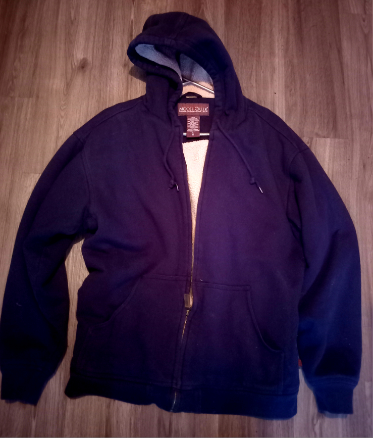 Moose Creek Sherpa-Lined Hoodie - Size L