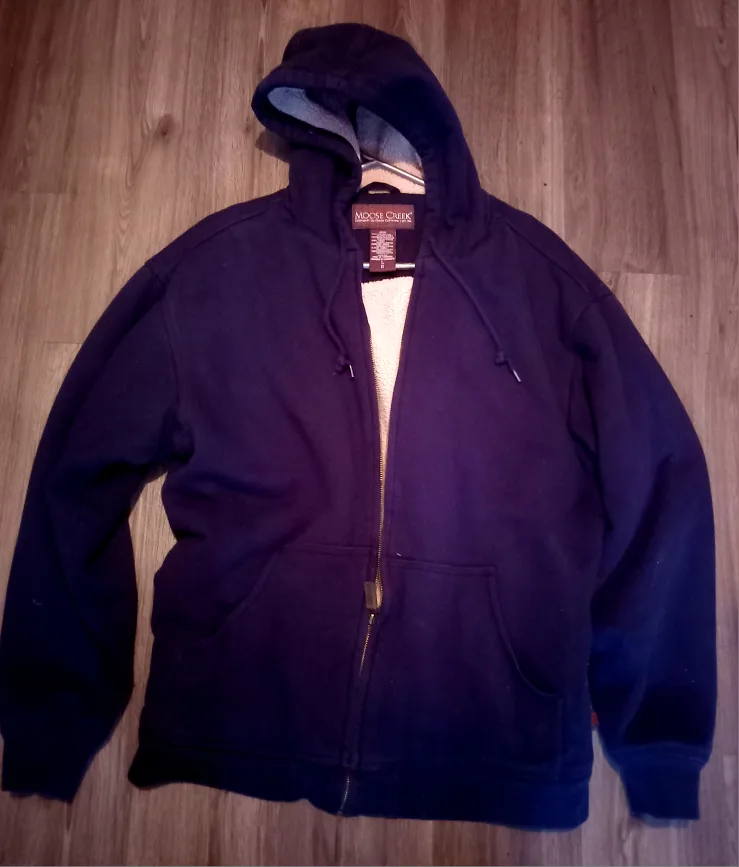 Moose Creek Sherpa-Lined Hoodie - Size L thumbnail
