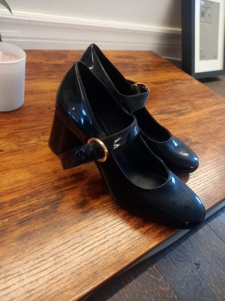 Charles & Keith Black Heels - Size 36