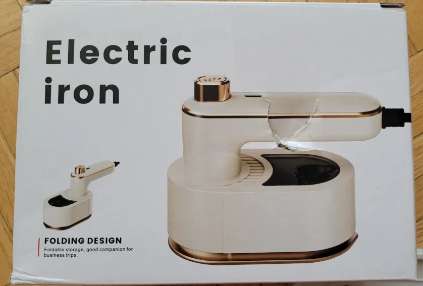 Super Small Portable Electric Iron - Folding Design image indicator(2)