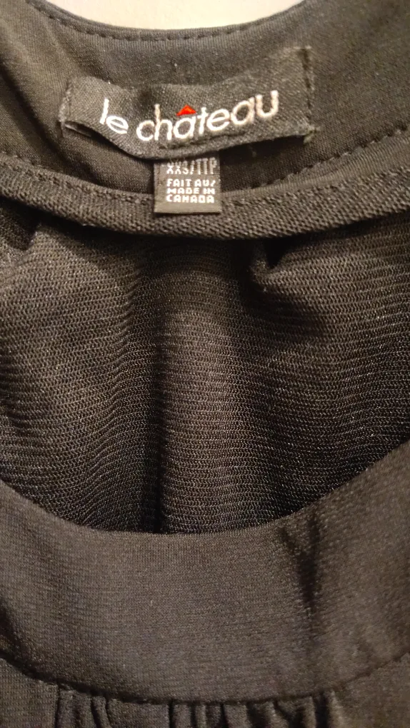 Le Chateau Black Dress - Size XXS image indicator(3)