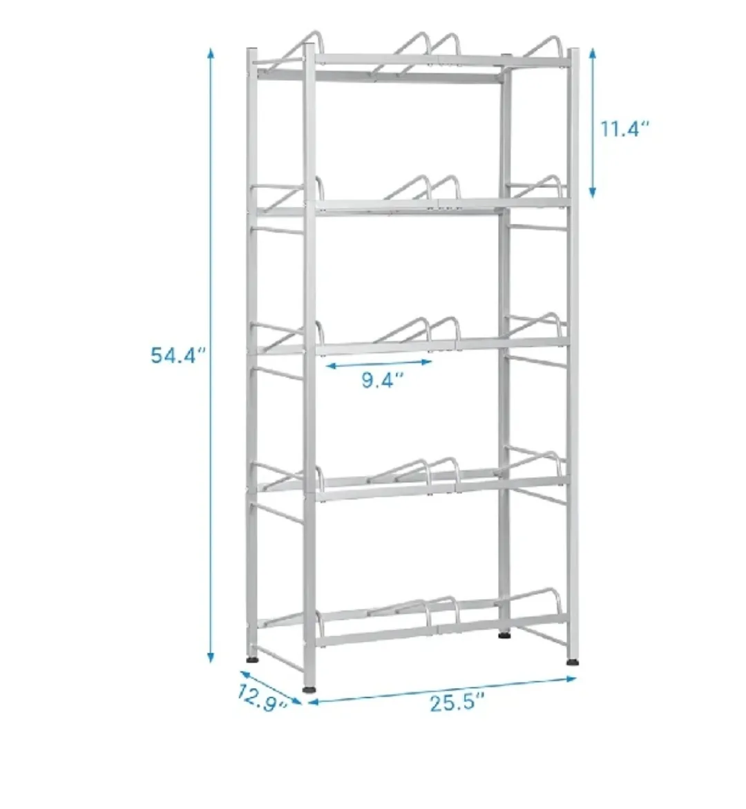 Brand New MOOACE 5-Tier Water Bottle Jug Rack image indicator(2)