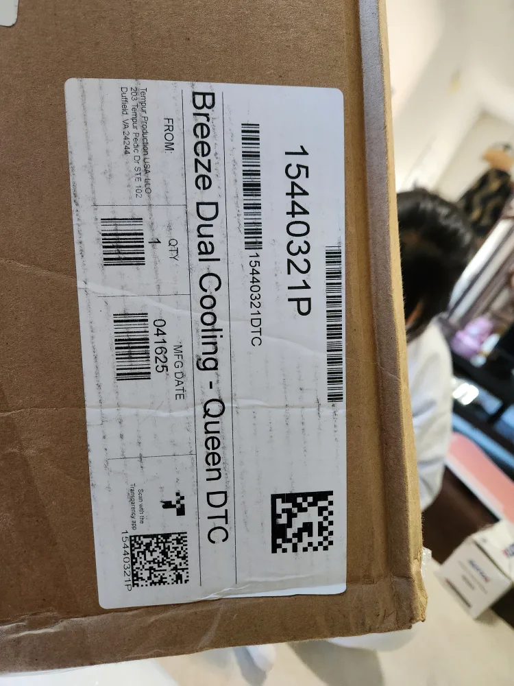 Tempur-pedic Cloud Breeze Doual Cooling pillow image indicator(3)