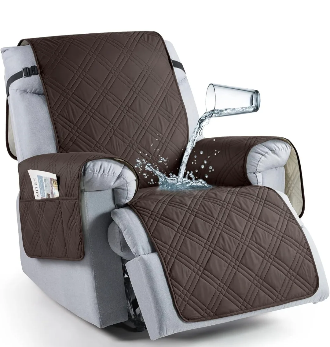 Waterproof, Non Slip Recliner Covers 1 Seater Sm 26.6" thumbnail