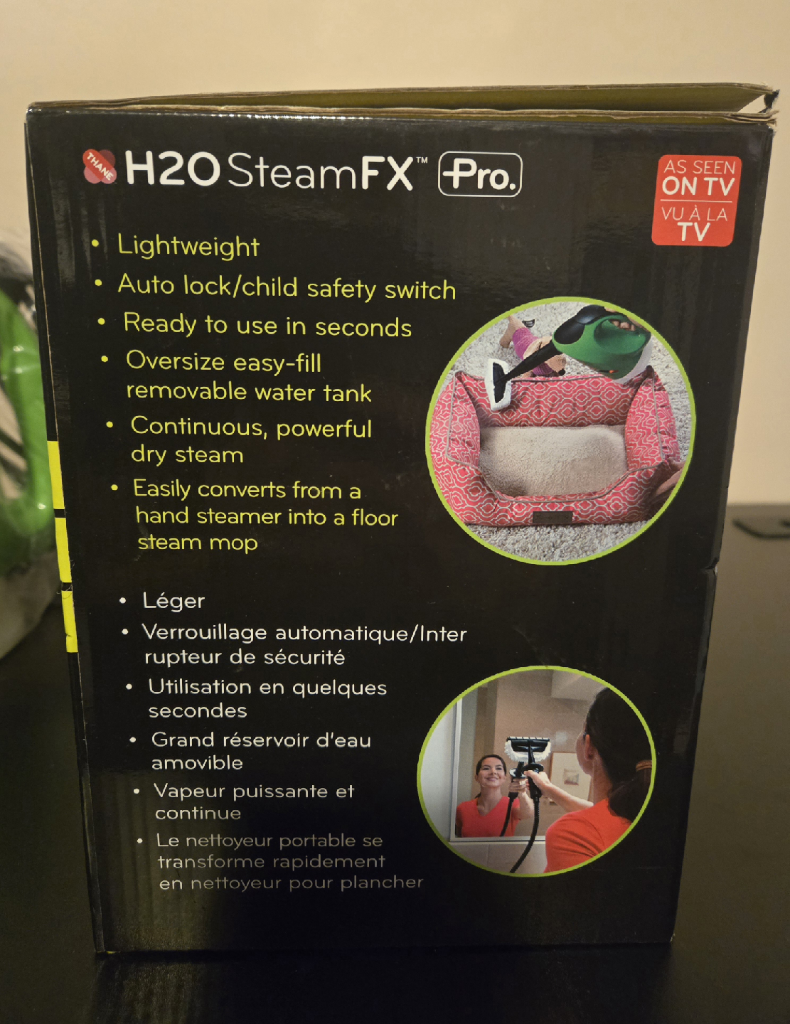 H2O SteamFX Pro Floor Mop & Handheld Steamer – Lightly Used - photo 3