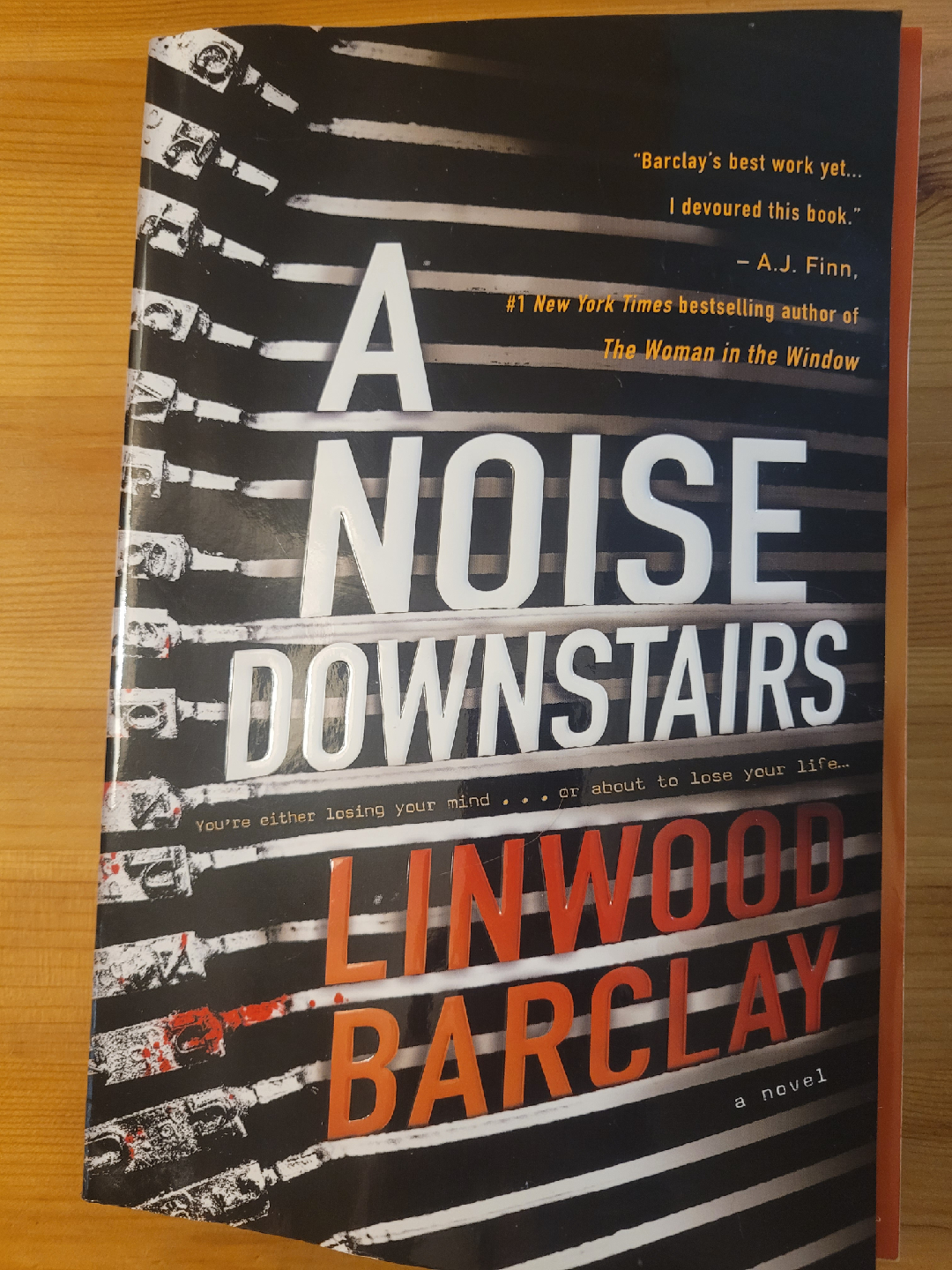 A Noise Downstairs by Linwood Barclay