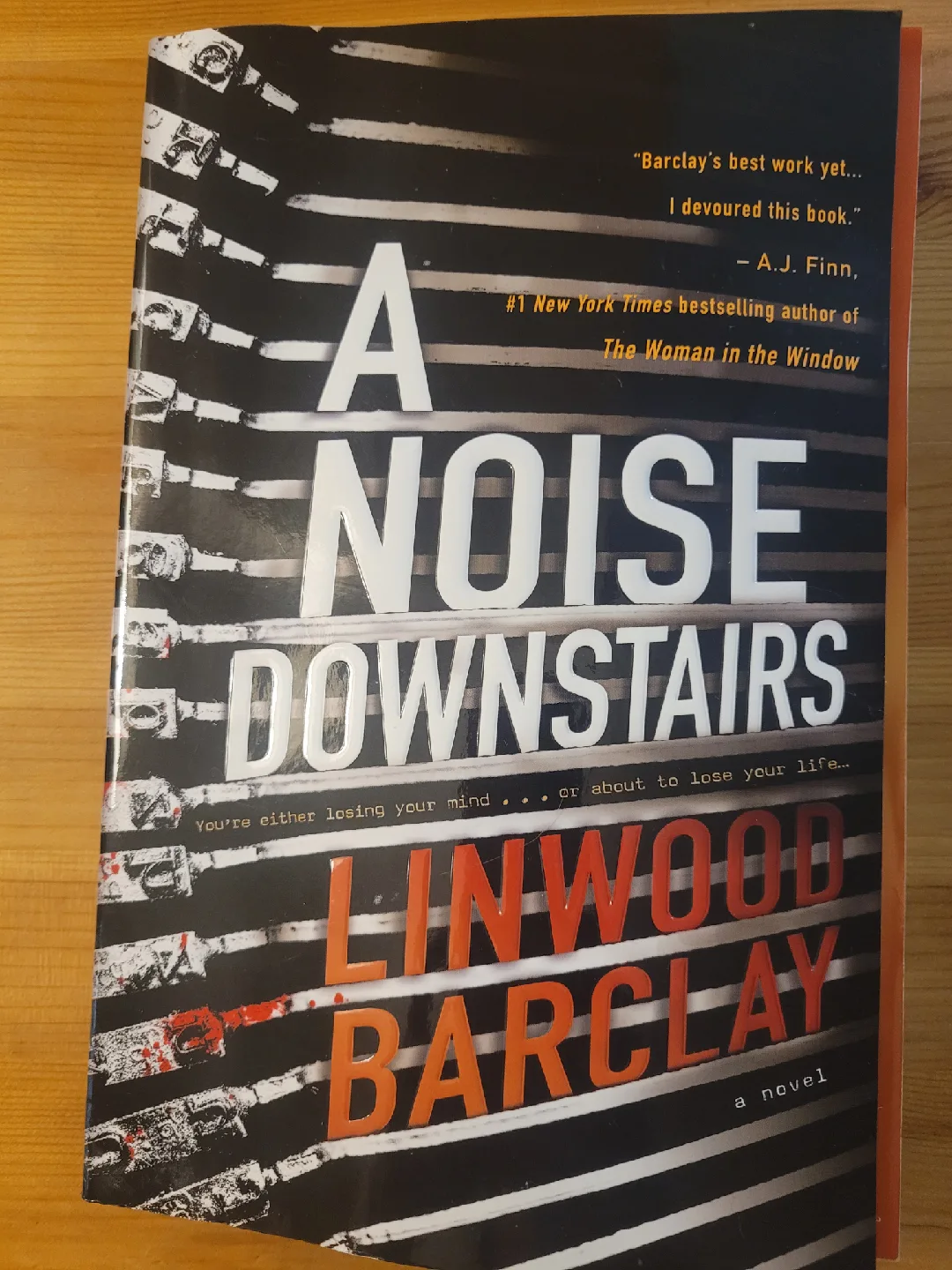 A Noise Downstairs by Linwood Barclay thumbnail