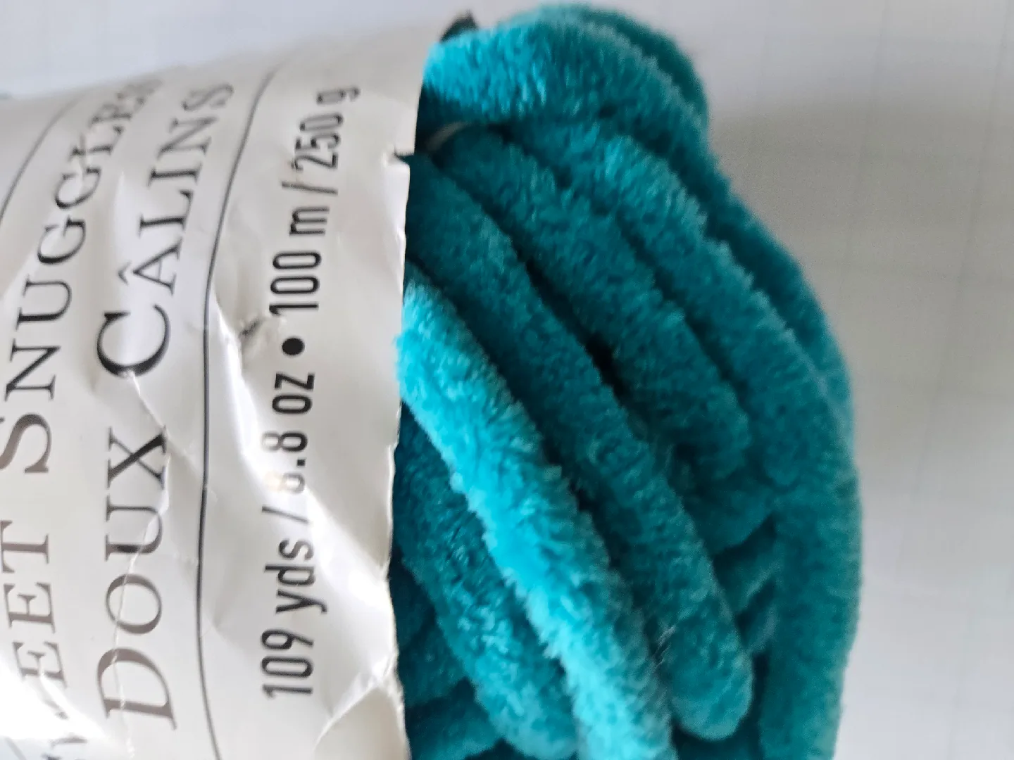 Sweet Snuggles Yarn - Teal🦋 image indicator(3)