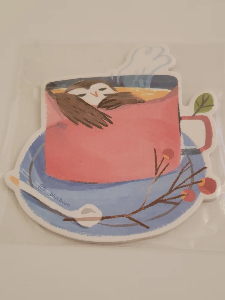 Sticky Notes - Cup of Bird & Waffle Heart image indicator(2)