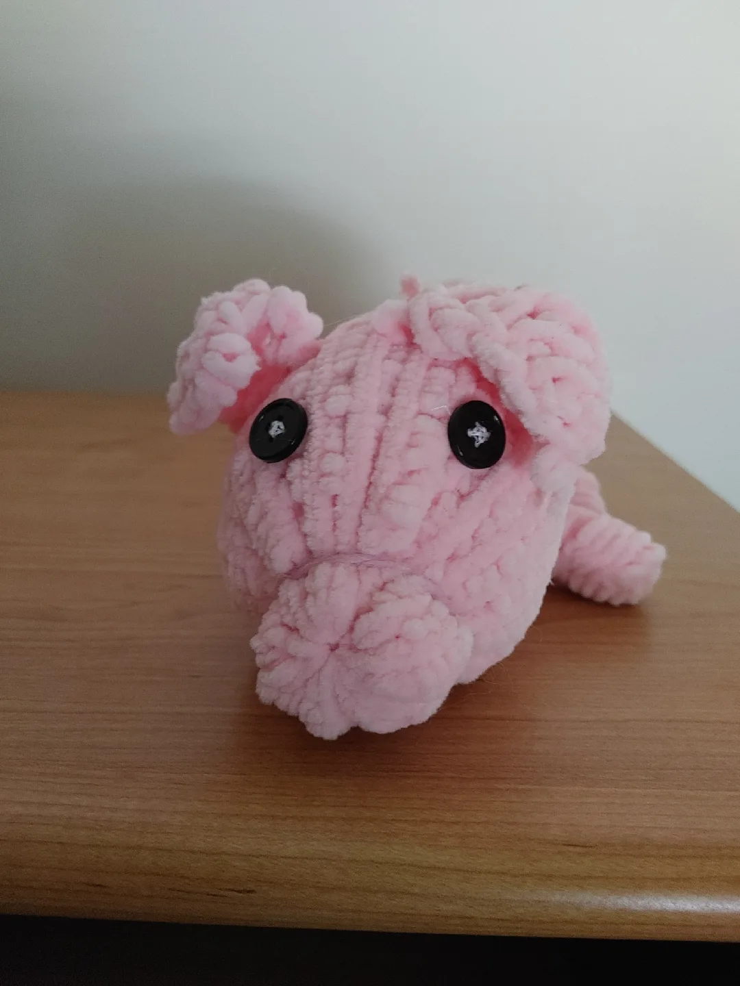 🥕ONE OF A KIND HAND MADE CROQUET PIGGY! thumbnail