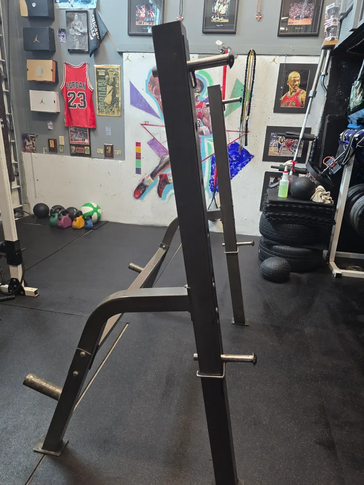 Steel commeercial grade Weight Lifting Squat/Press  Rack image indicator(4)