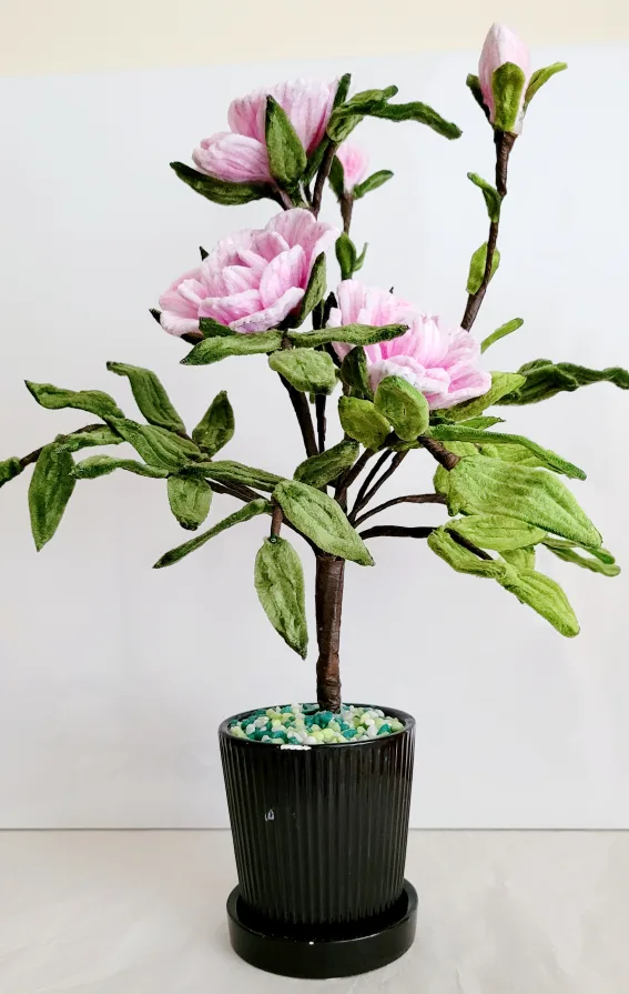 Artificial Pink Flower Arrangement thumbnail