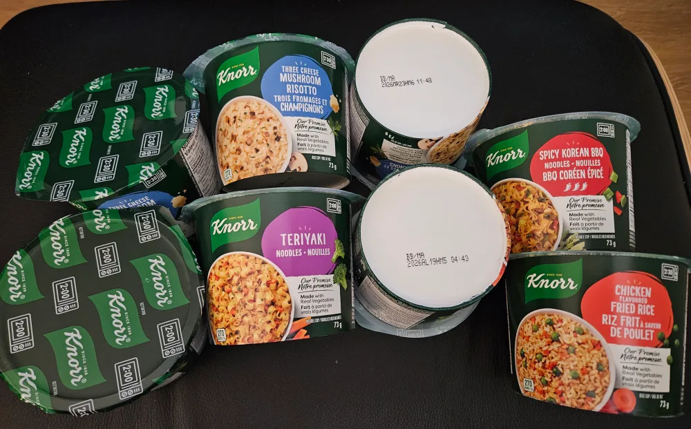 🥕8 bowls Knorr Ready to Eat Meals - Various Flavours thumbnail