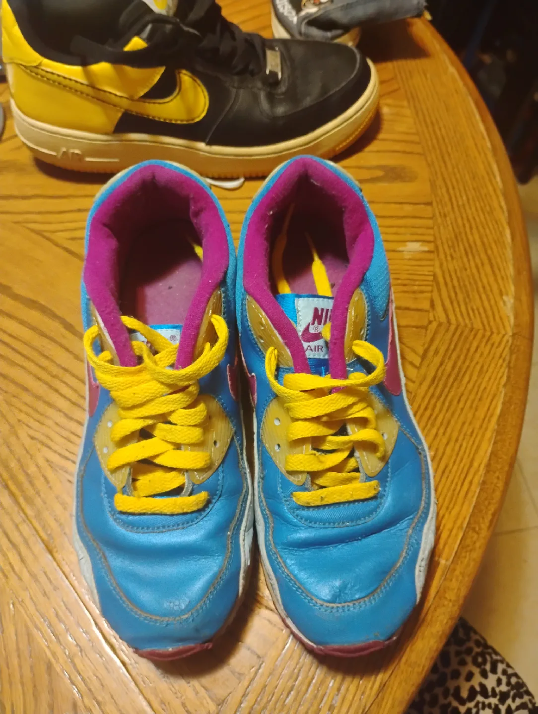 Nike Air Max 90 Blue/Pink Sneakers image indicator(2)