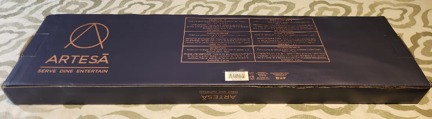 Artesa Serving Platter - New in Box image indicator(2)