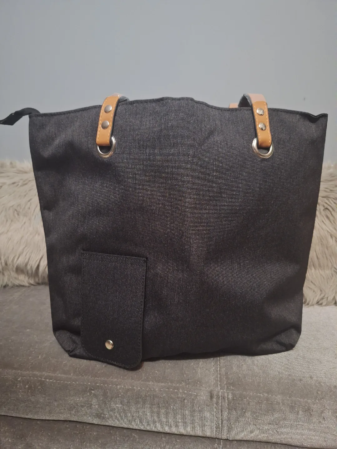 NEW Black Insulated Wine Tote Bag 👜 image indicator(2)