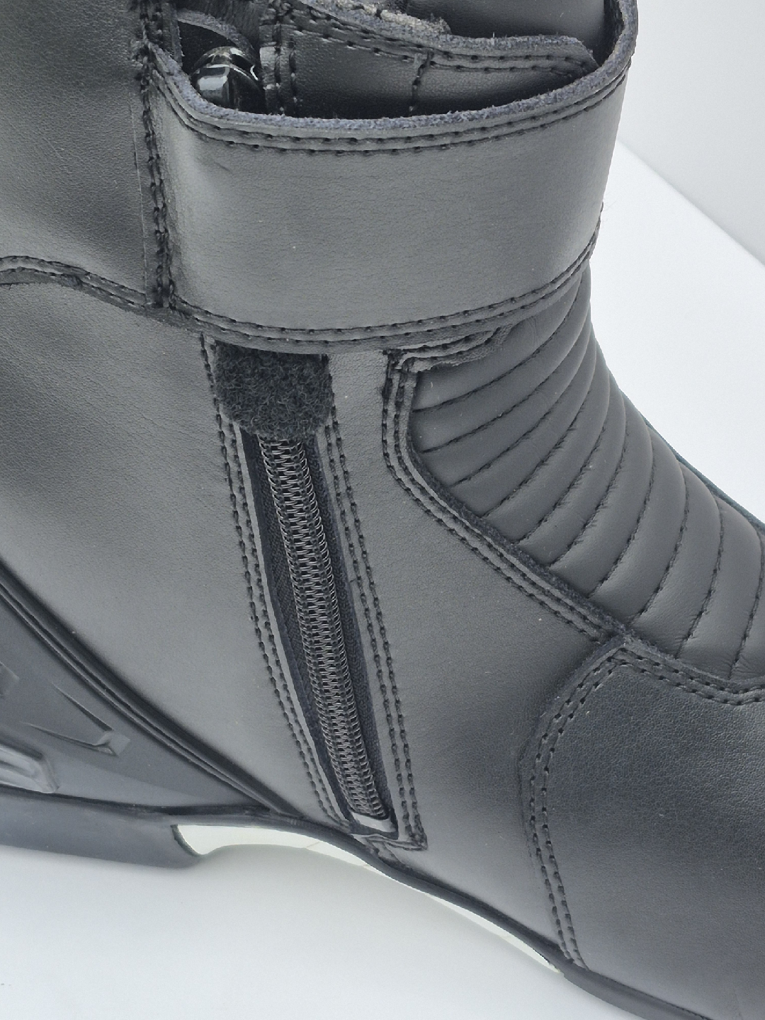 Zeta X Black Motorcycle Riding Boots - photo 2