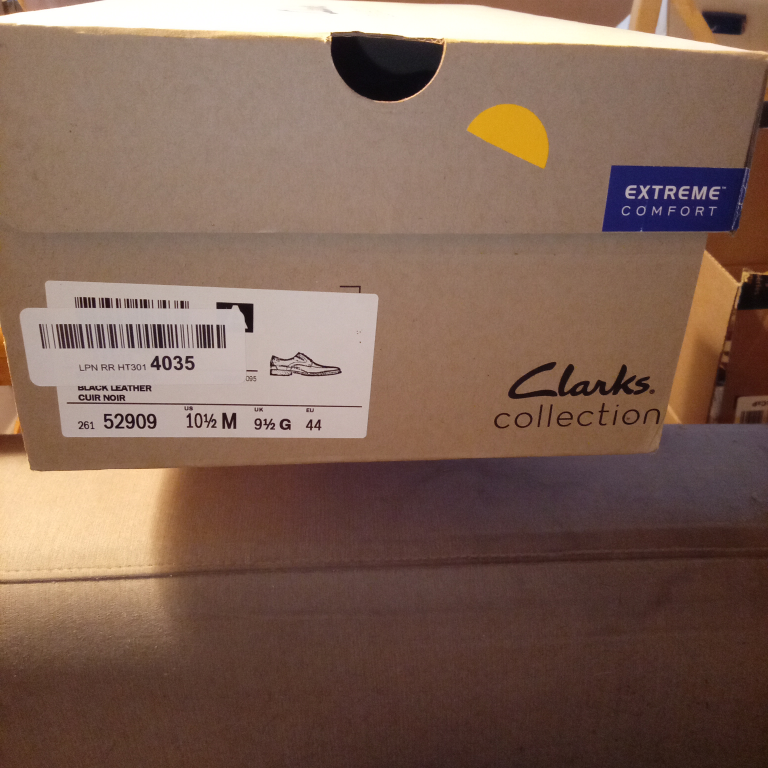 Men's Clarks dress shoes. Size 10-1/2. Worn once. Great shape - photo 3