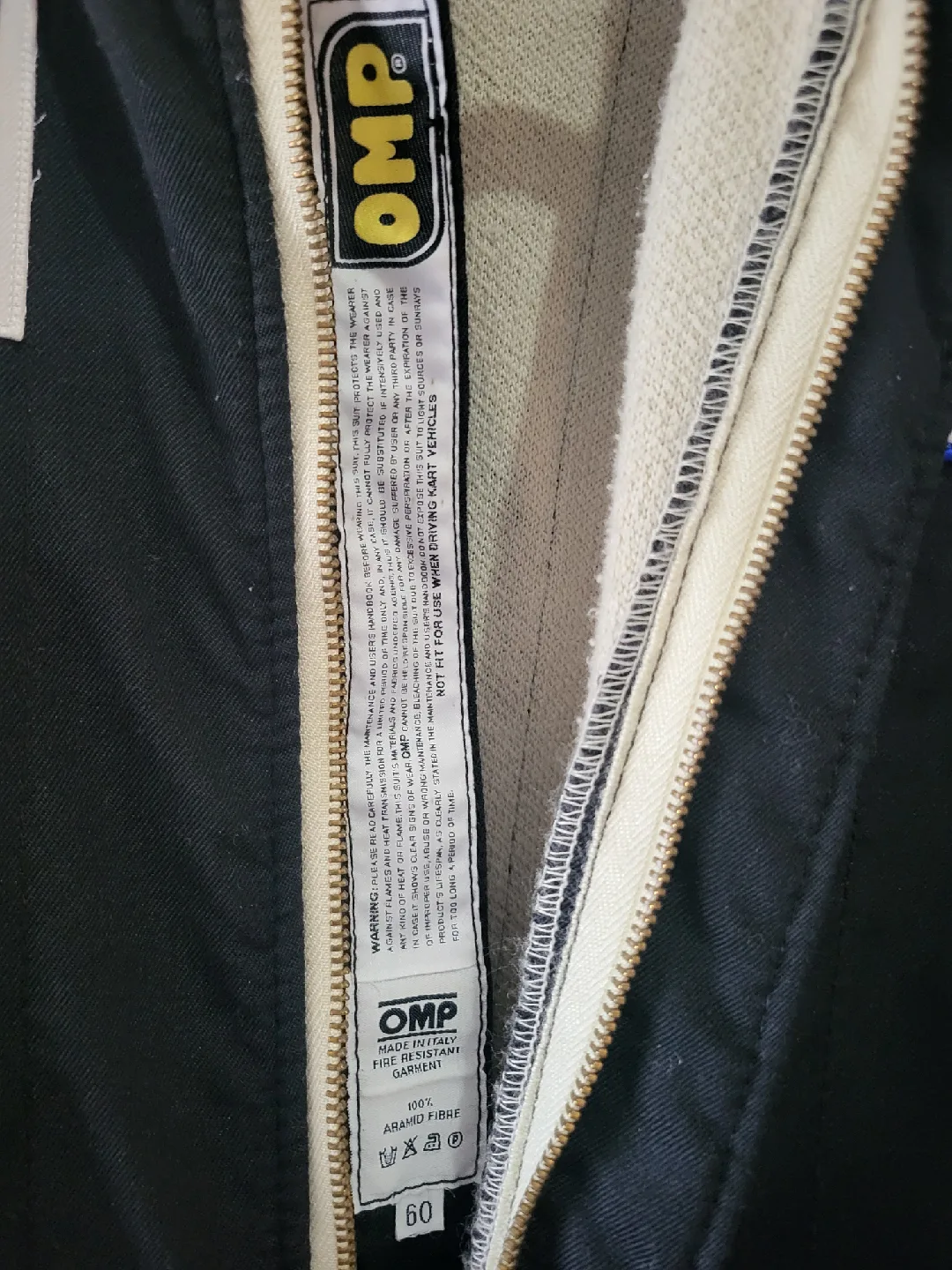 OMP Racing Suit - Size 60 (Large) image indicator(4)