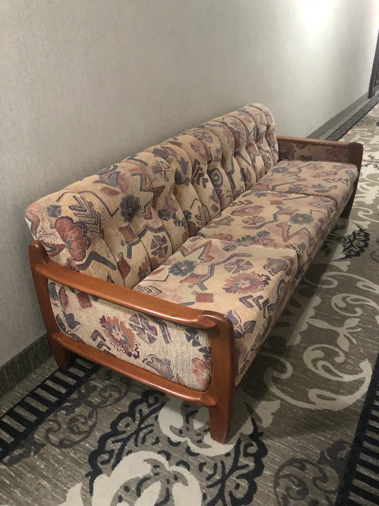 MCM 1960's/70's Scandinavian design Teak Sofa by W.B.furniture image indicator(2)