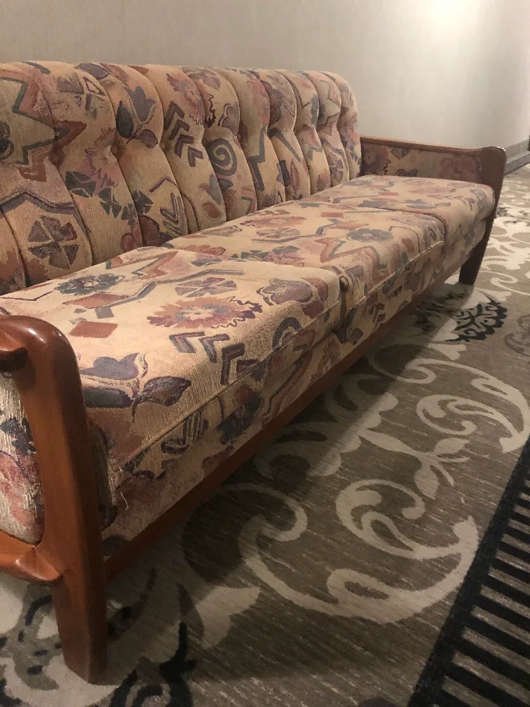 MCM 1960's/70's Scandinavian design Teak Sofa by W.B.furniture image indicator(6)