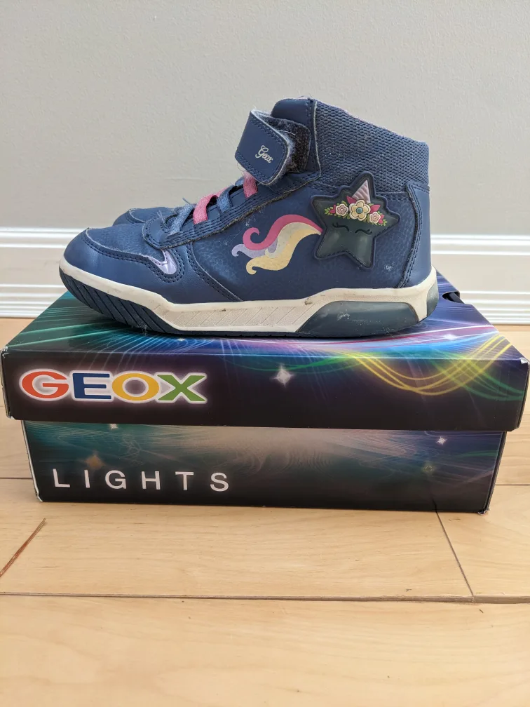 Geox Lights Toddler Size 1 US Shoes image indicator(2)