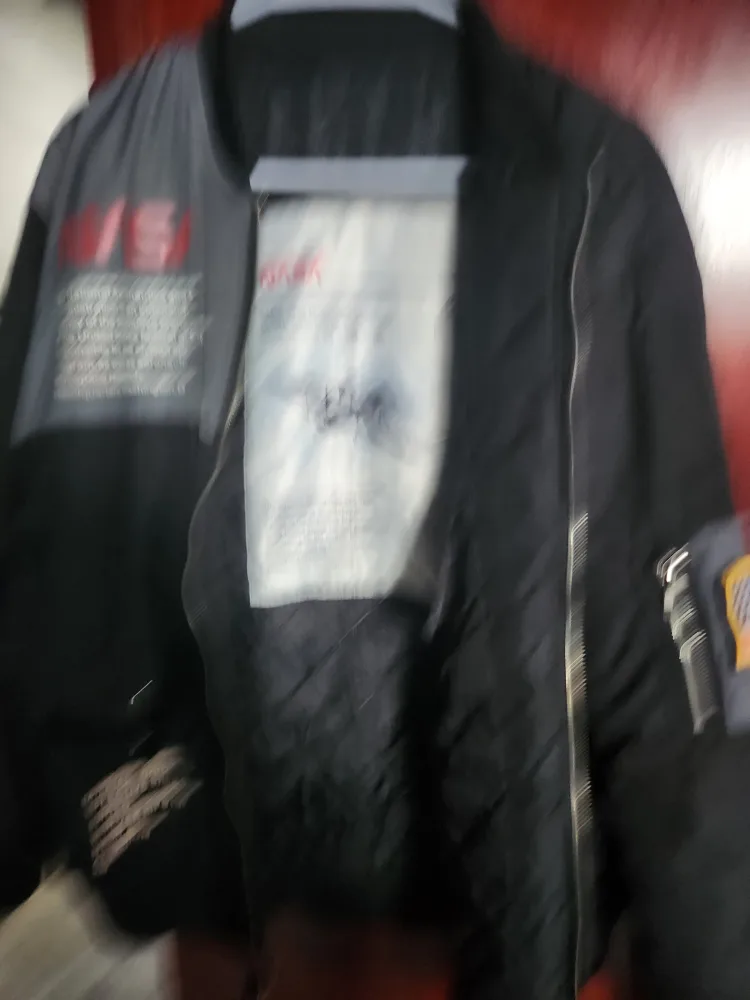 NASA Bomber Jacket - Black, Nylon & Aluminum image indicator(6)