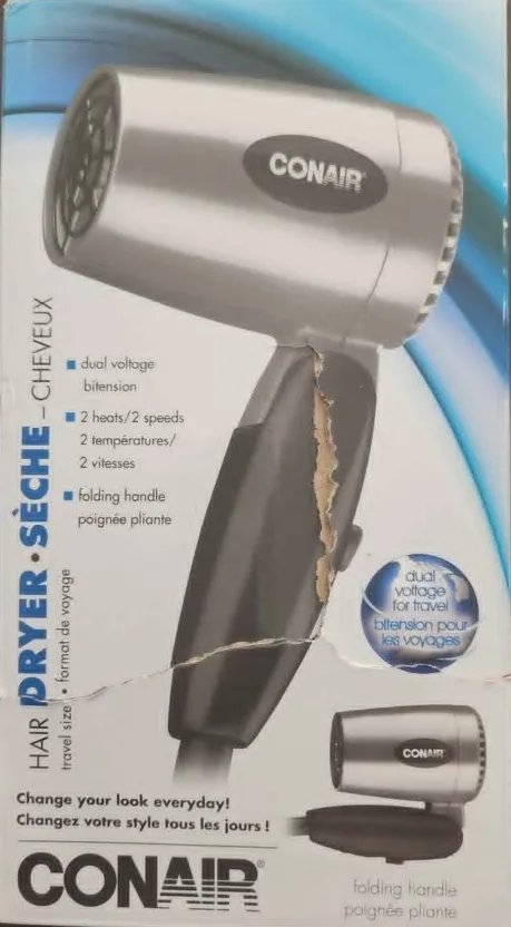 Conair Dual Voltage Travel Hair Dryer thumbnail